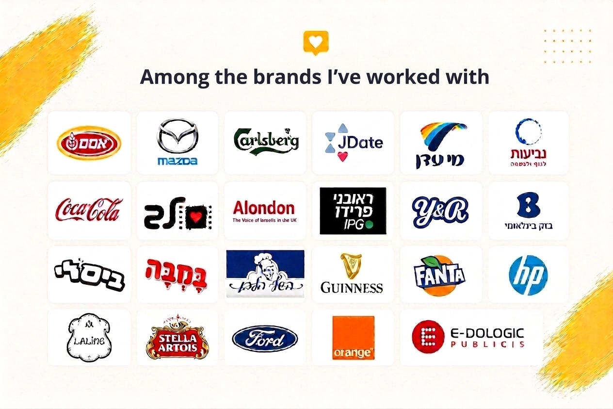 Brands I've worked with